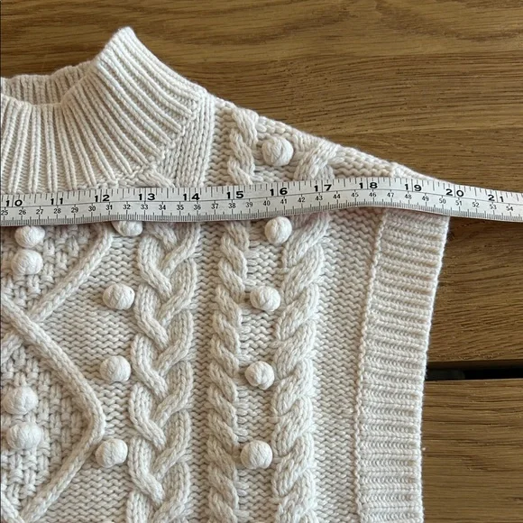 Wilfred Cable Knit Sweater Vest - Picture 6 of 8